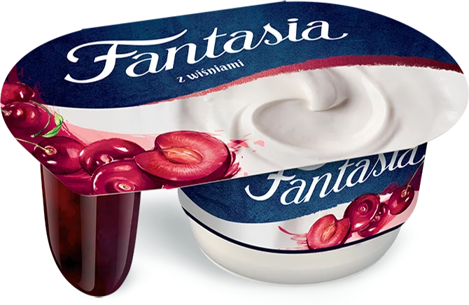 Fantasia jogurt kremowy z wiśniami