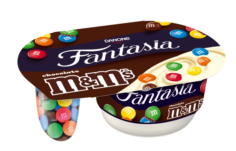 Aksamitny jogurt z M&M’s