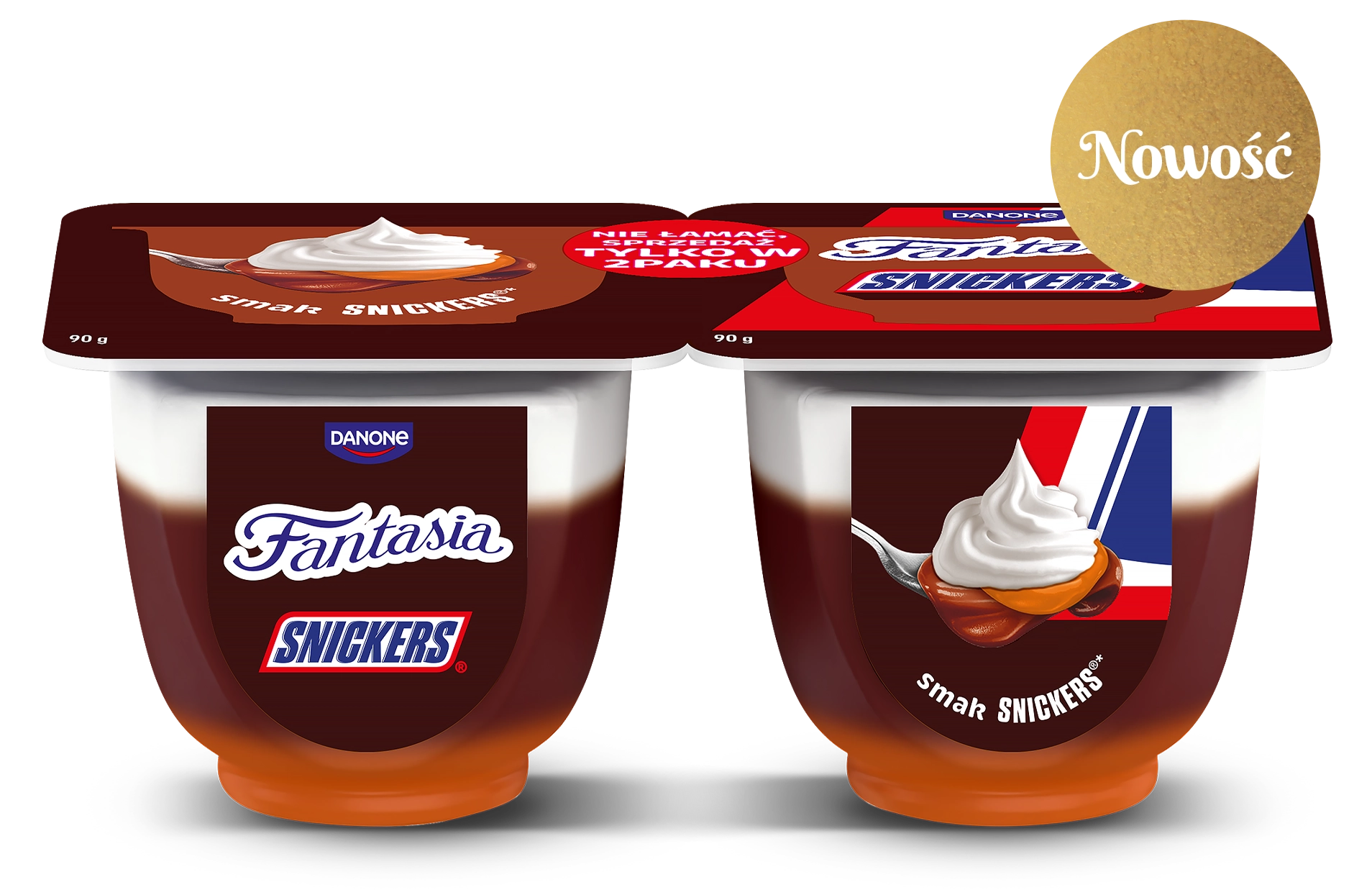 Pudding o smaku Snickers